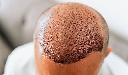 Hair Transplant Scabs