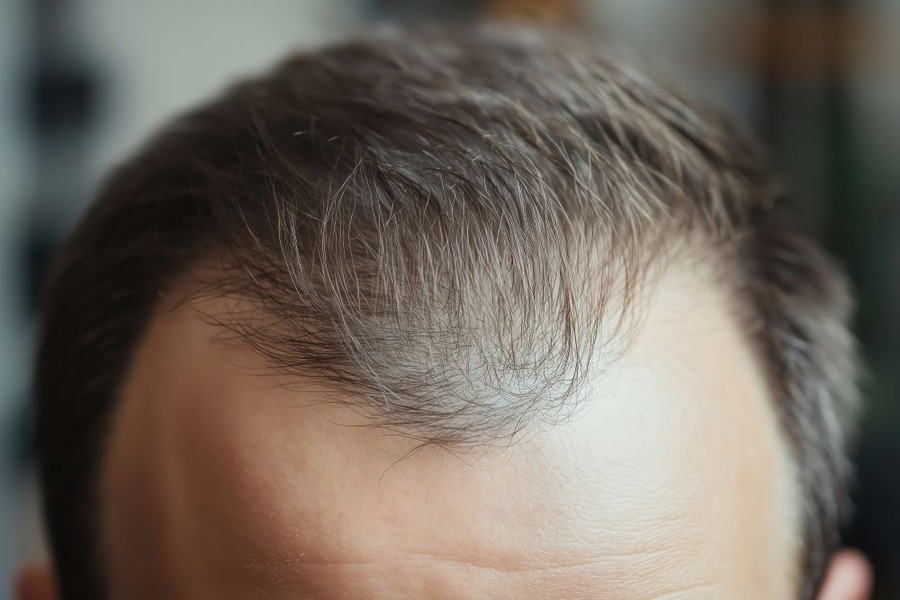 M Shaped Hairline