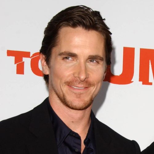 Christian Bale's Cowlick hairline