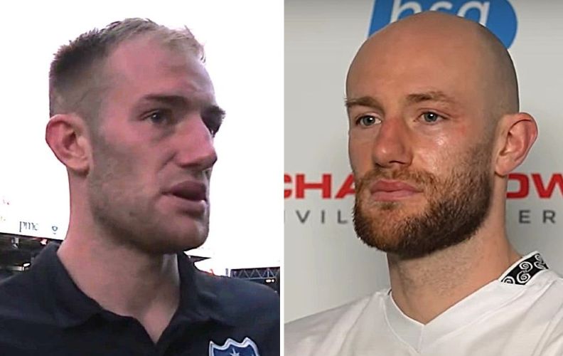 Matthew Clarke with hair vs Matthew Clarke bald