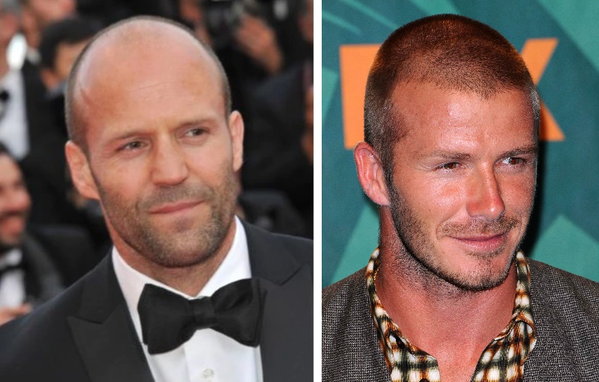 Statham stubble hairstyle: best haircut for balding men