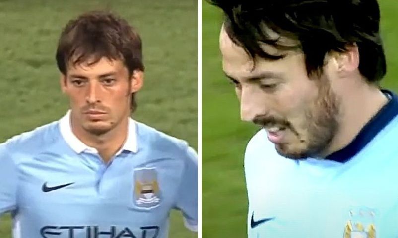 David Silva hair 2015
