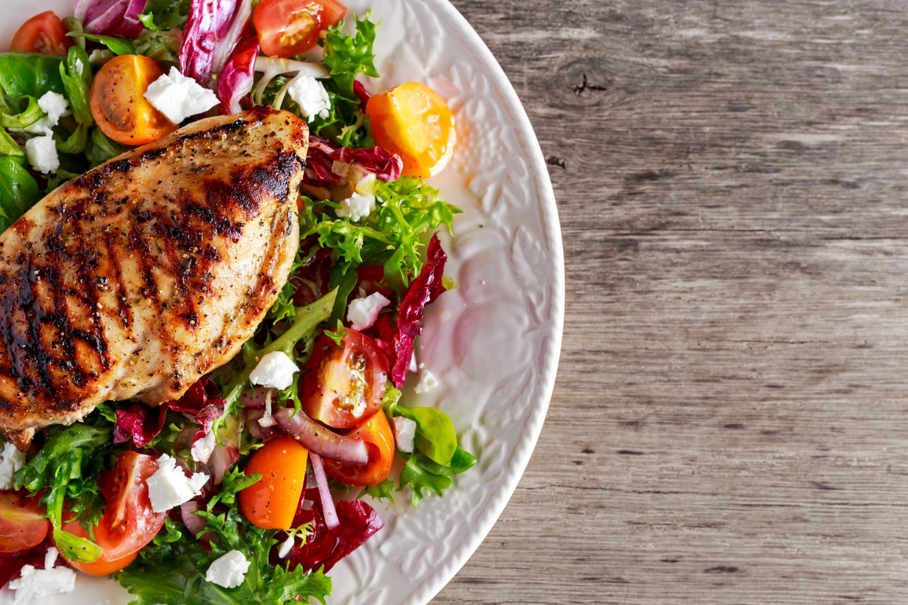 A healthy diet for hair