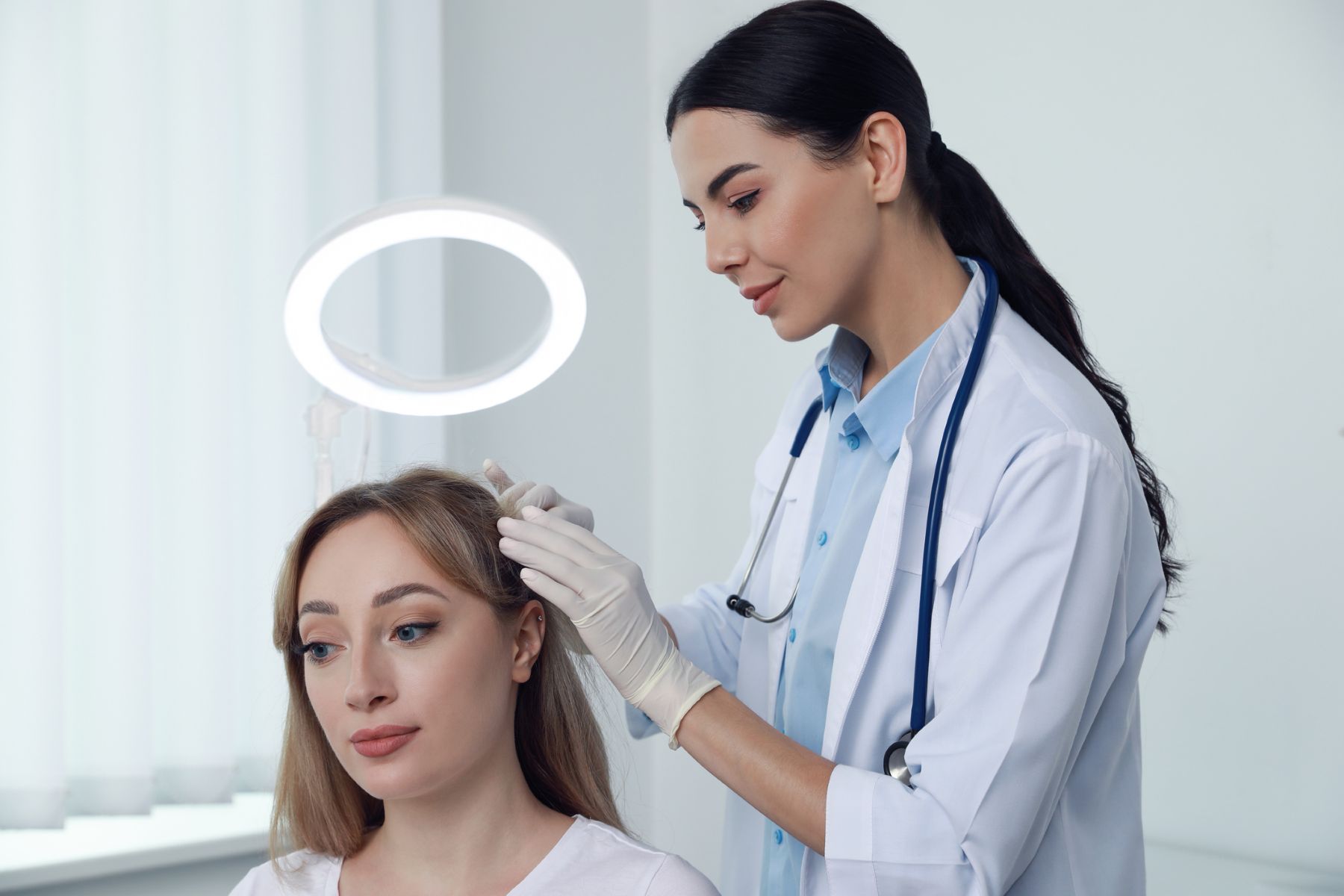 Ask a trichologist for recommendations on how to treat hair loss