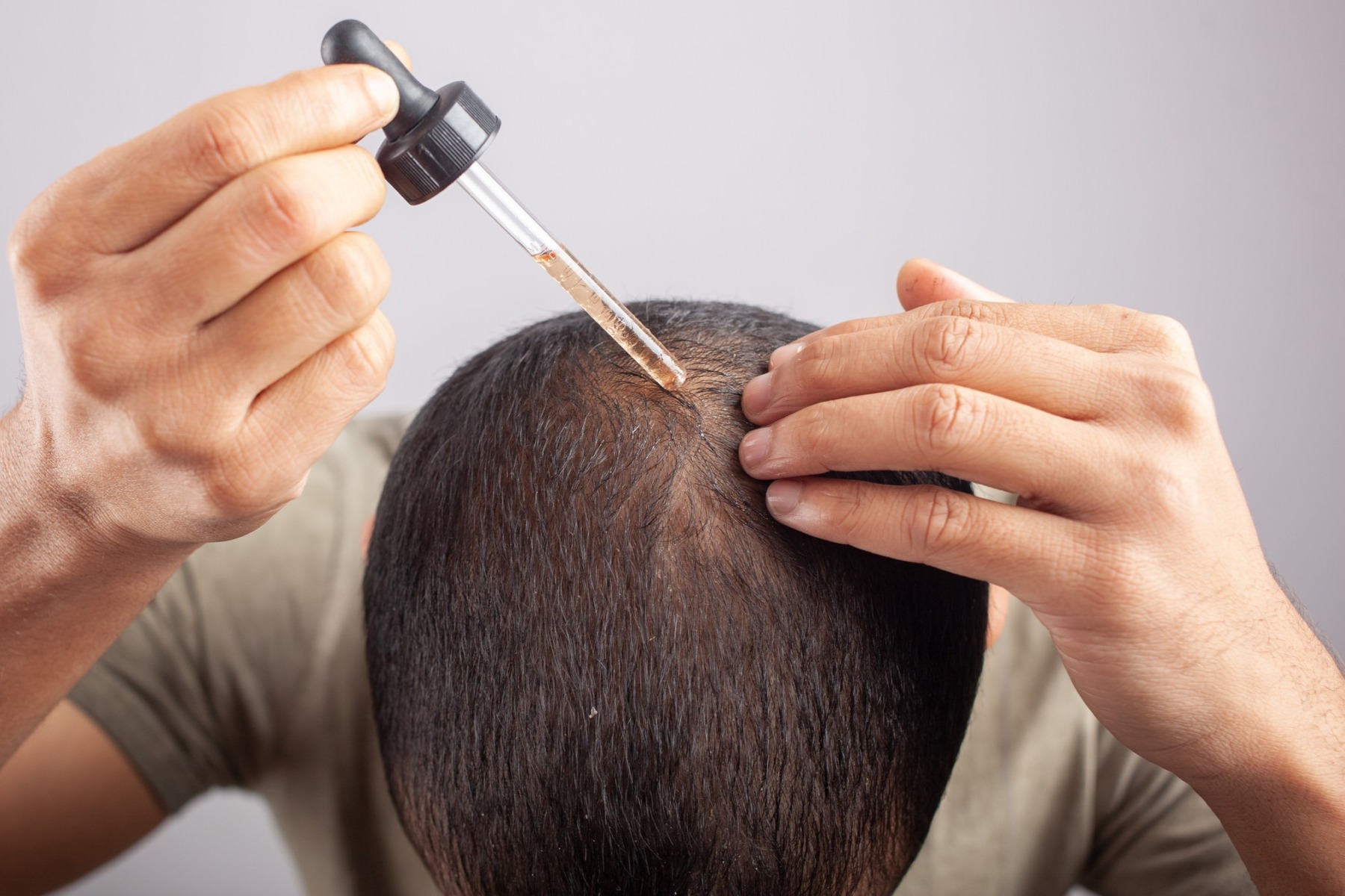 Combine red light therapy with hair loss medication