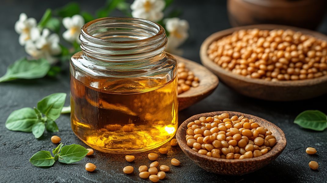 Mustard oil and scalp inflammation reduction