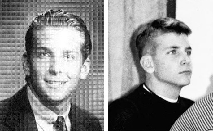 Teenage Bradley Cooper with a healthy hairline