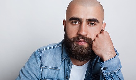 Bald With Beard
