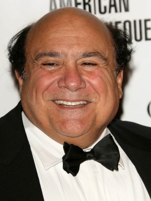Danny DeVito balding on top