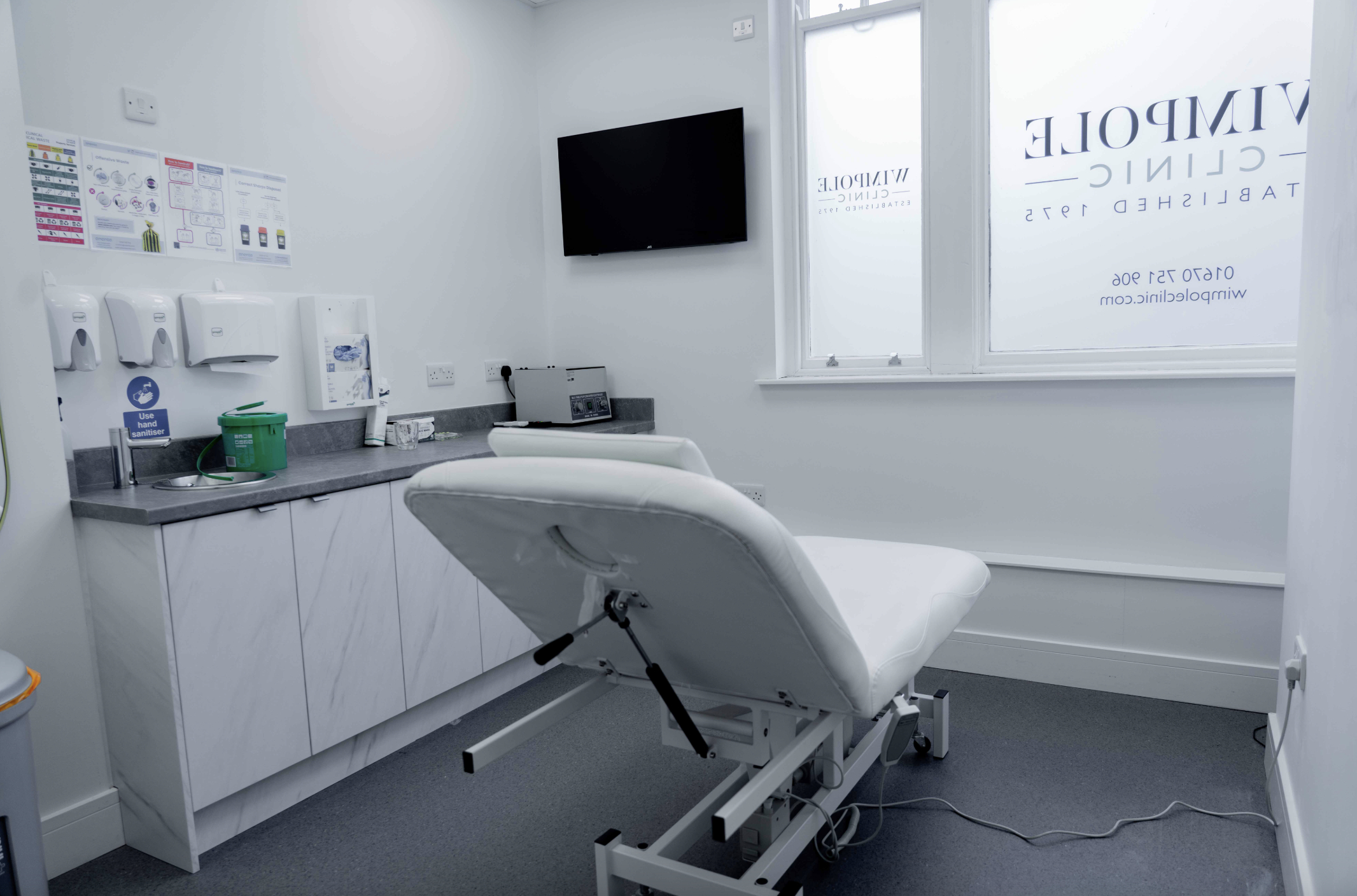 newcastle hair transplant clinic treatment area