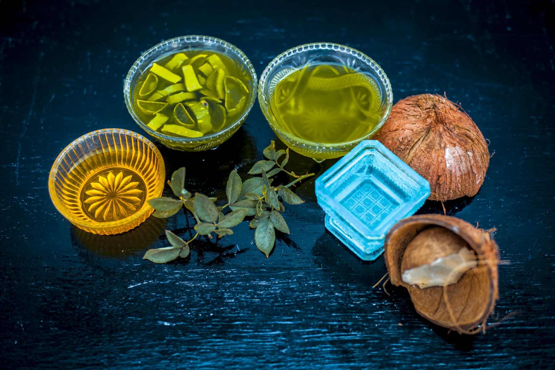 Coconut oil hair mask ingredients