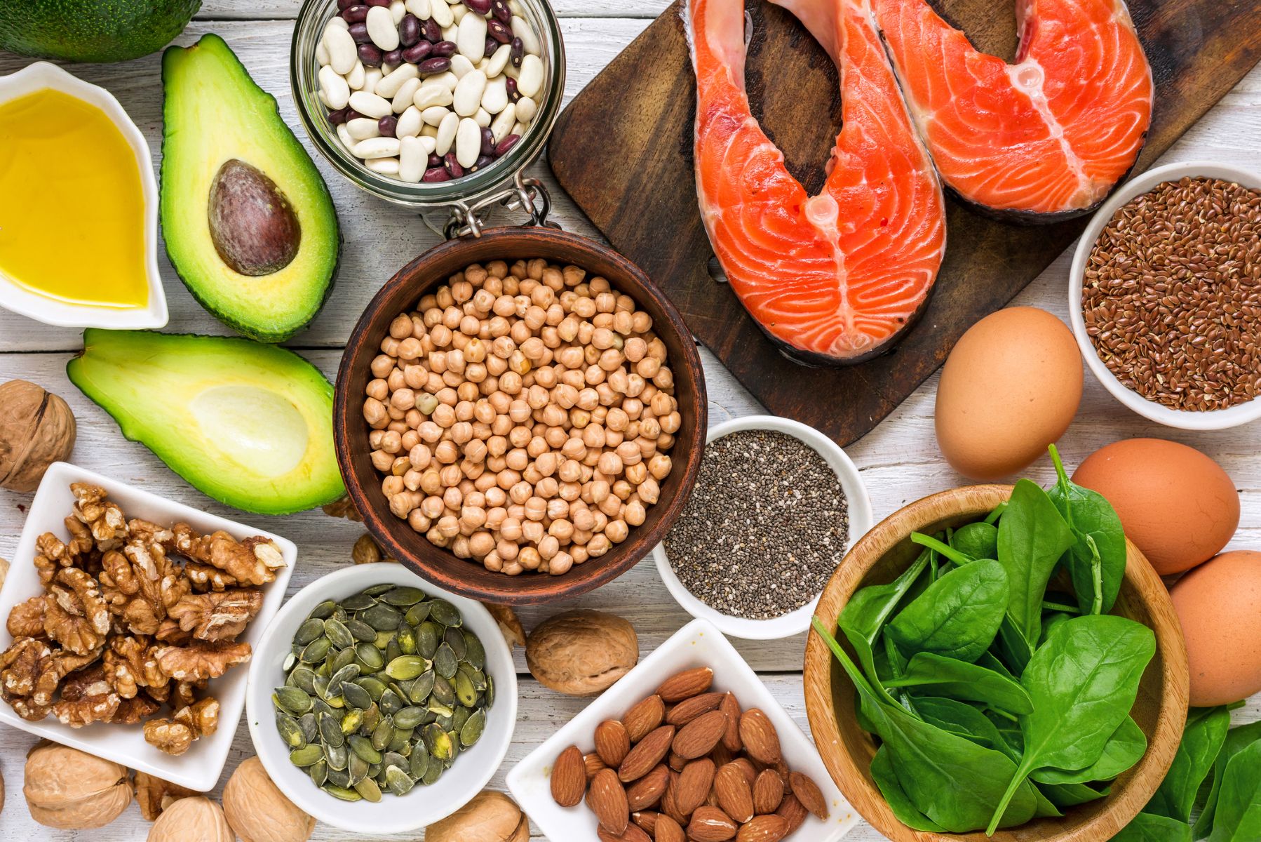 Healthy diet for hair growth