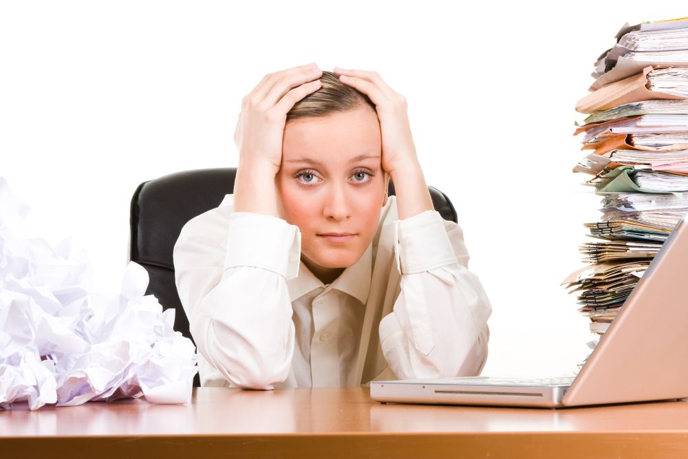 stress female hair loss