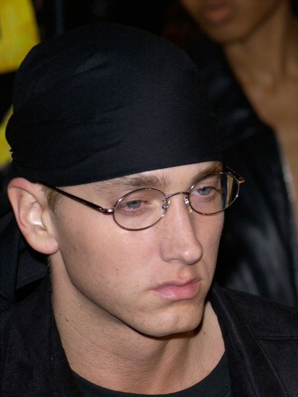 Eminem’s beard in 2002