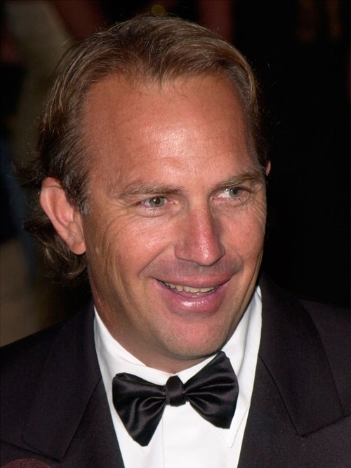 Kevin Costner before his hair transplant