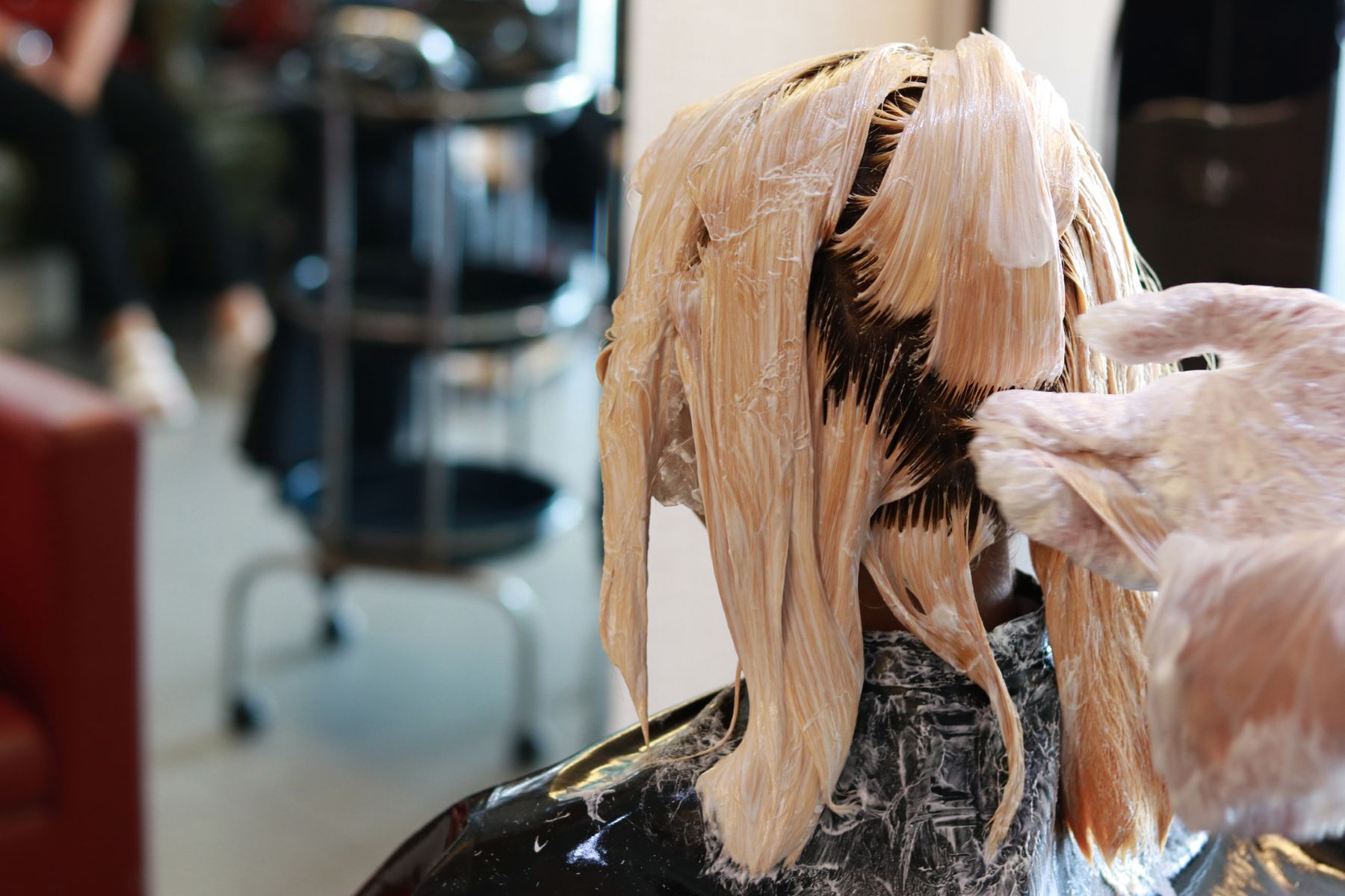 bleach hair damage